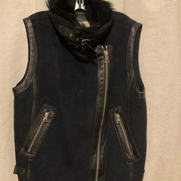 ✨ 💫 Host Pick 🌟  🎊 Rebecca Taylor Motorcycle Vest ❤️ - Picture 6 of 6